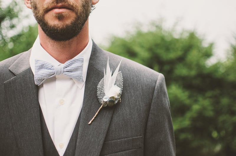 Groom in Tuxedo